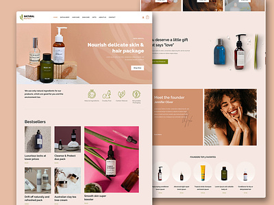 Skincare beauty Store design | Shopify