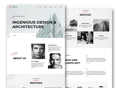 Architecture Website Design