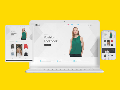 Fashion clothing Web Store - Shopify clothing fashion landing page shopify website design women fashion wordpress