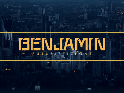 Benjamin Futuristic Font