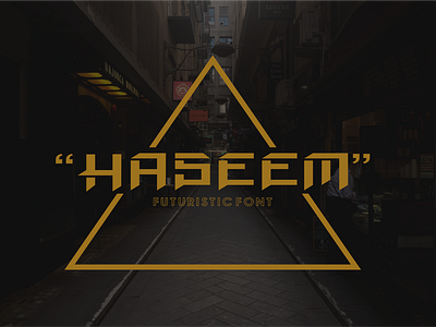 Haseem Futuristic Font