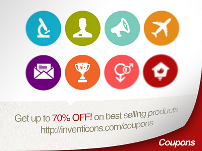 Coupons - Inventicons coupons free free icons glyph icon icons inventicons pack psd small