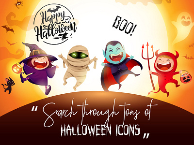 Tons of Halloween Icons