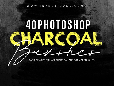 Charcoal Photoshop Brushes