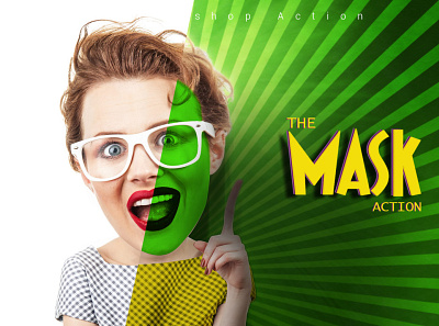 The Mask Photoshop Action abstract action advance body painting funny actions movie action new actions photo manipulation the mask photoshop action