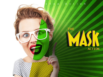 The Mask Photoshop Action abstract action advance body painting funny actions movie action new actions photo manipulation the mask photoshop action