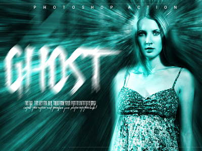 Ghost Photoshop Action devil effect filter ghost halloween photo photography photoshop poster spooky