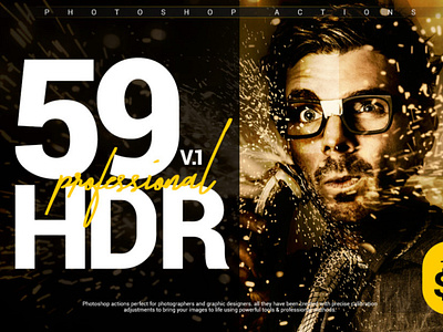 59 Professional HDR Photoshop Actions