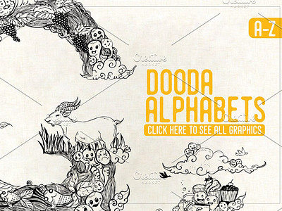 Dooda Alphabets A-Z