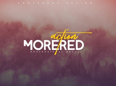 Morered - Free Photoshop Actions image