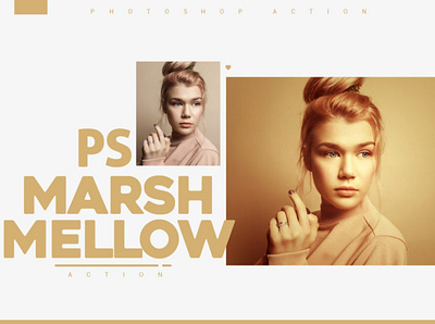 Marshmallow - Free Photoshop Action image