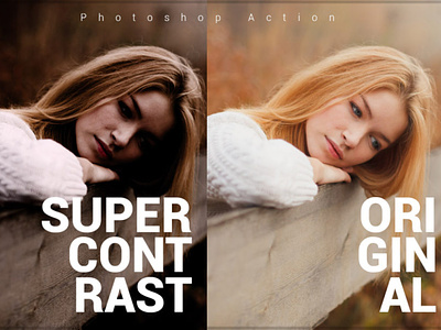Super Contrast - Free Photoshop Action image