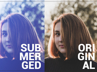 Sub Merged - Free Photoshop Action