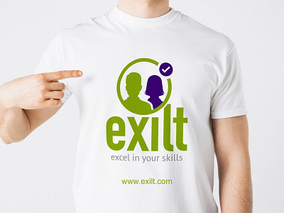 Exilt Shirt design exilt logo shirt