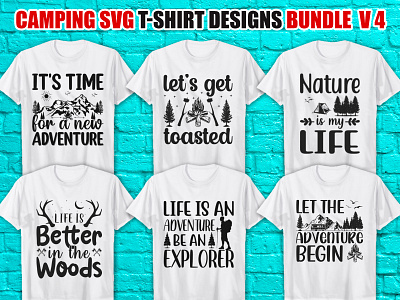 This is My Camping SVG T-Shirt Design Bundle V4