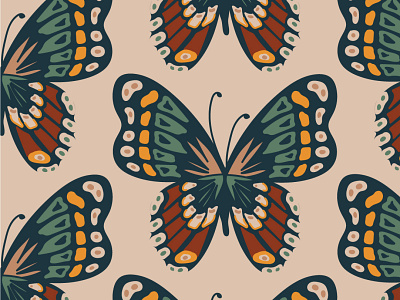 Mad Face Branding branding butterfly design icon illustration logo pattern