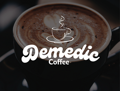 Demedic Coffee | Logo Design bakery branding branding coffee branding coffee designer coffee logo design graphic design illustration logo logo design logodesigner packag typography ui vector