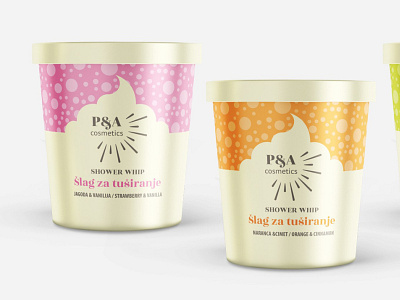 P&A Cosmetics - package design