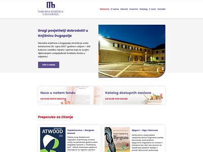 Narodna knjižnica u Dugopolju - web web web design