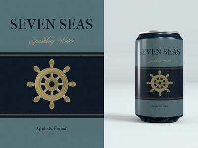 Seven Seas-Sparkling Water for Pirates