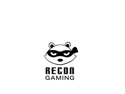 Recon Gaming branding graphic design illustration logo