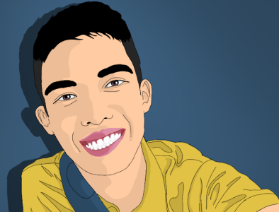 Mr. Joemar Villalobos design icon illustration vector