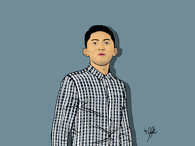 Mr. Jericho De Guzman illustration vector vexel art