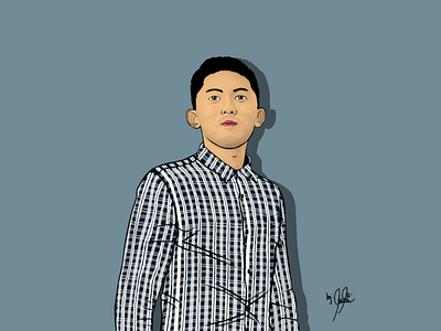 Mr. Jericho De Guzman illustration vector vexel art