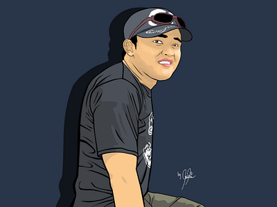 Mr. Errol Delmonte design illustration vector vexel art