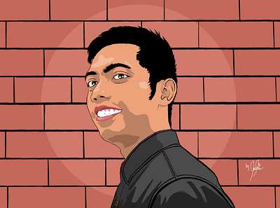 Mr. Ariane Jay Garcia (Me) design illustration vector vexel art