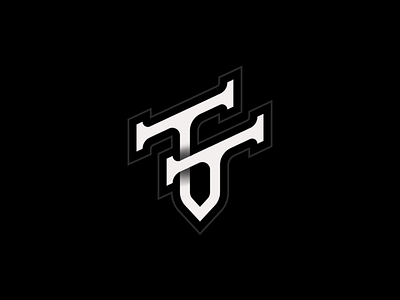 T + T ackd branding design logo