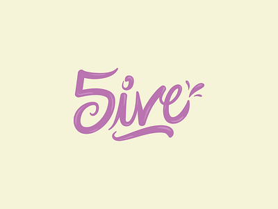 5ive ackd branding design logo