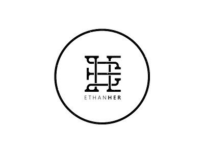 Ethan Her ackd branding design logo