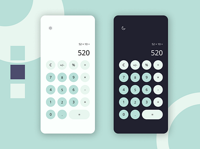 Calculator | Daily UI #004 dailyui oo4 ui