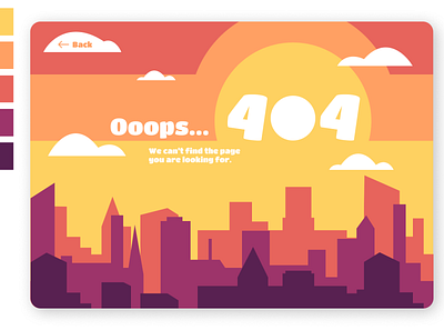 404 Page | Daily UI #008 008 dailyui design illustration ui