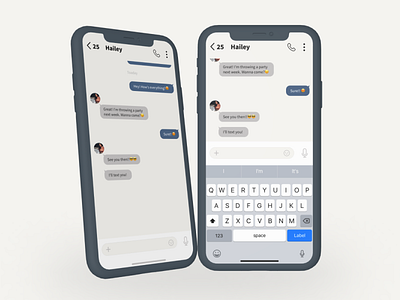 Direct Messaging | Daily UI #013 013 dailyui dm message social media ui