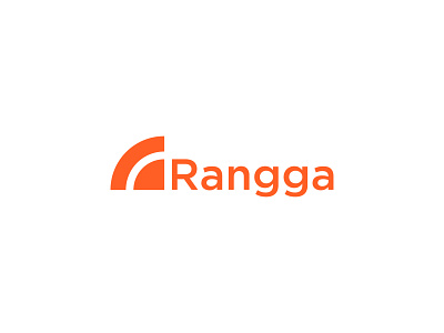 Rangga - Personal Brand brand identity branding graphic design icon identity logo logo design logo designer mark monogram monogram logo orange personal brand visual identity