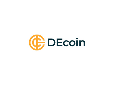 DEcoin - Logo Design brand brand identity branding coin coin logo design graphic design identity letter logo logo design logo designer monogram monogram logo vector visual visual identity
