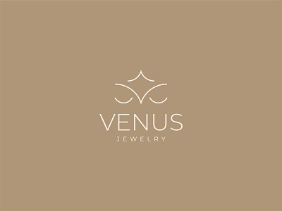 VENUS - Logo Design brand identity branding design diamond jewelry jewelry logo logo logo design logo designer luxury luxury logo visual visual identity
