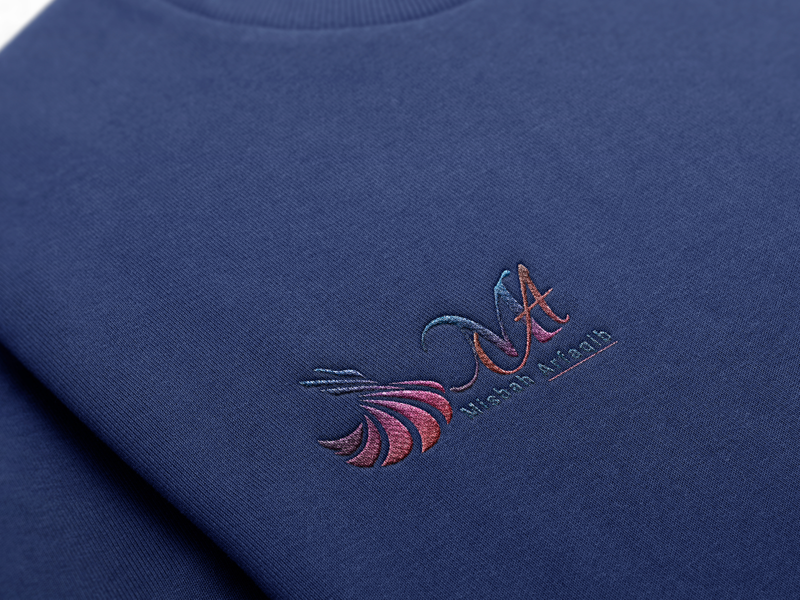 Misbah Arfaqib logo design for shirt by Muhammad Irfan Hassan on Dribbble