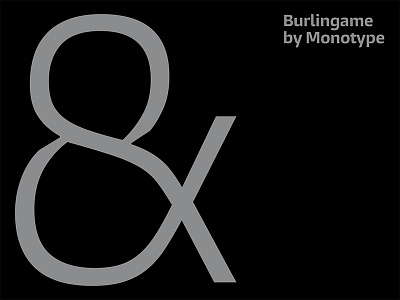 Burlingame by Monotype - coming soon