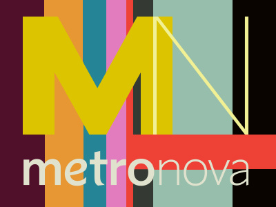 Metro Nova Pro fonts opentype typography