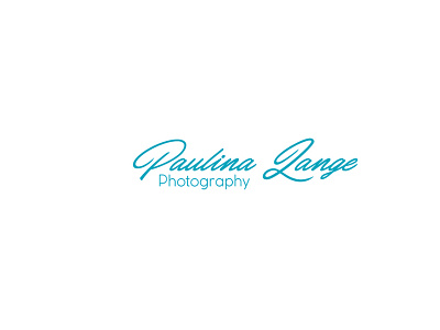 LOGO DESIGN FOR PAULINA LANGE PHOTOGRAPHY