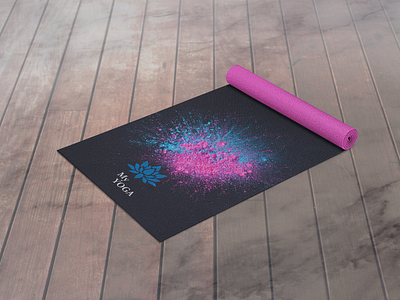 My YOGA-mat mockup