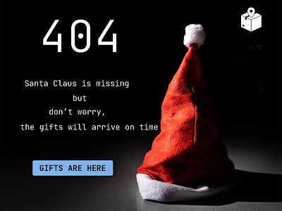 404 page- Holidays Are Coming