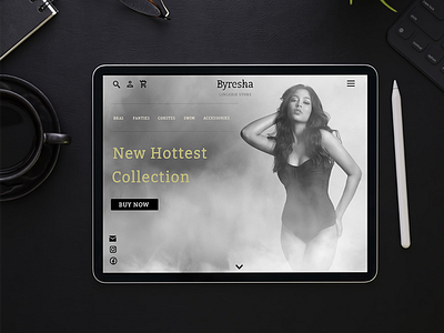 Byresha- tablet mockup