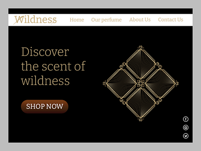 Wildness- perfume brand- website