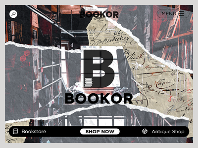 Bookor- landing page