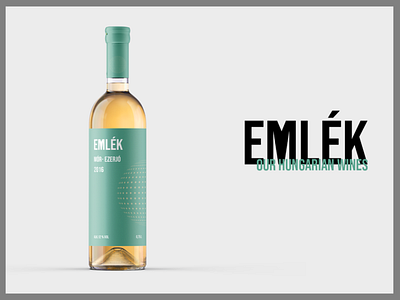 Emlék- wine brand-label