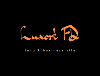 Luxork FD/logo branding design icon logo
